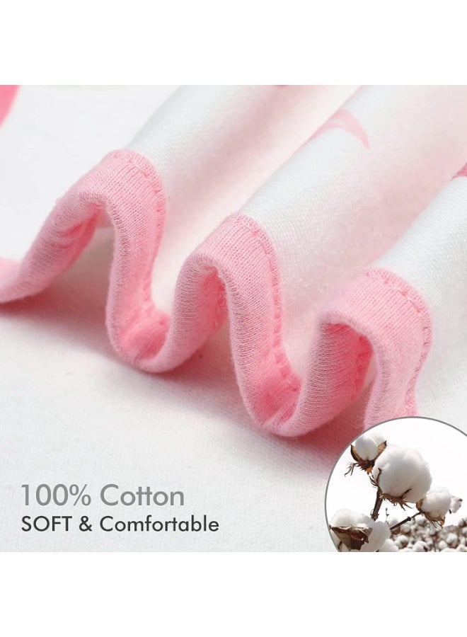 Queens 3 Pack Baby Swaddle Blanket Wrap for Newborn Boy & Girl, 100% Cotton Infant Adjustable Swaddling Sleep Sack, Super Soft Nursery Swaddling Blankets - Image 5