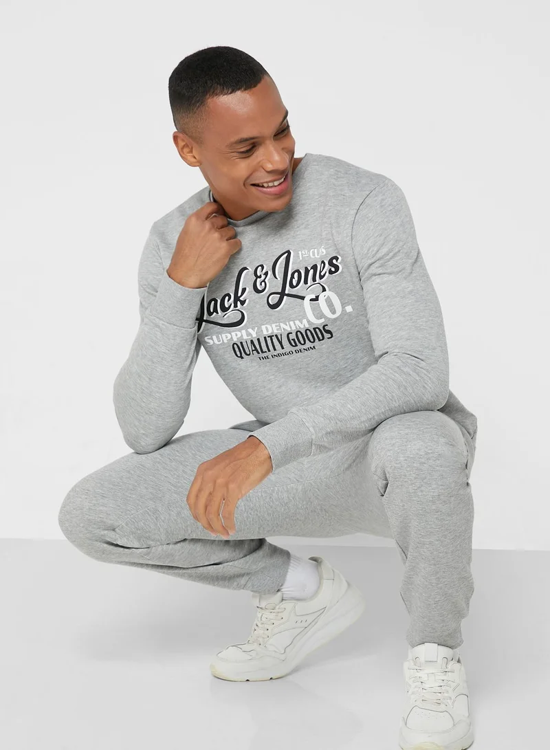 JACK & JONES Logo Sweatshirt