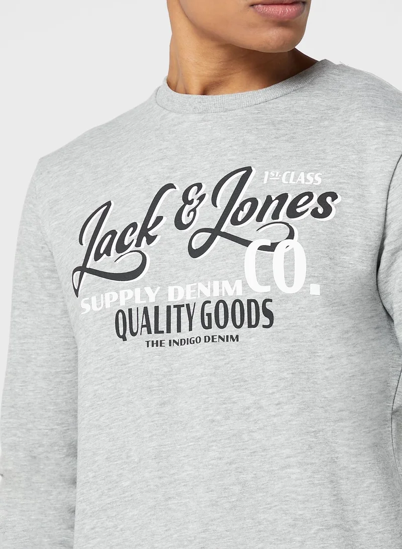 JACK & JONES Logo Sweatshirt