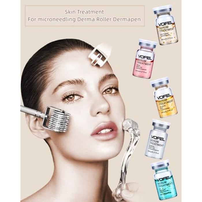 VOFEL BB Glow Starter Kit BB Glow Serum for Microneedling Serum Ampoule Skin Treatment Kit 0.27oz 12 Vials - Image 3