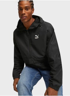 Hooded Windbreaker Jacket