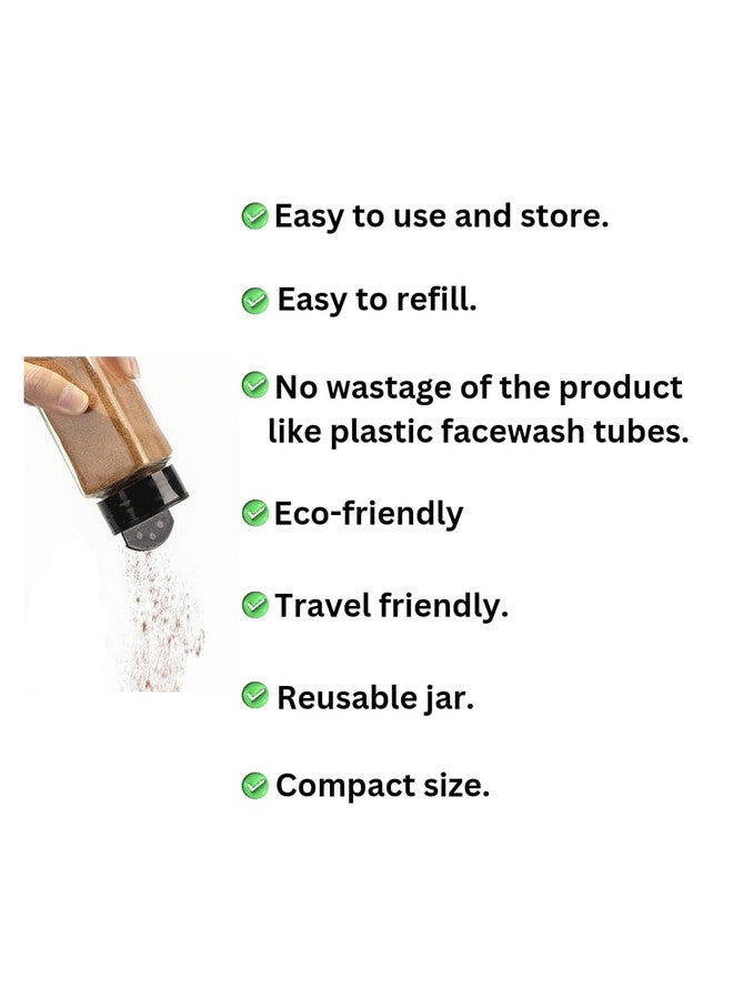 Nesa Herbal Powdertofoam Face Cleanser 30 Gms Gentle Cleansing Healthy Skincare Natural Ingredients - Image 5