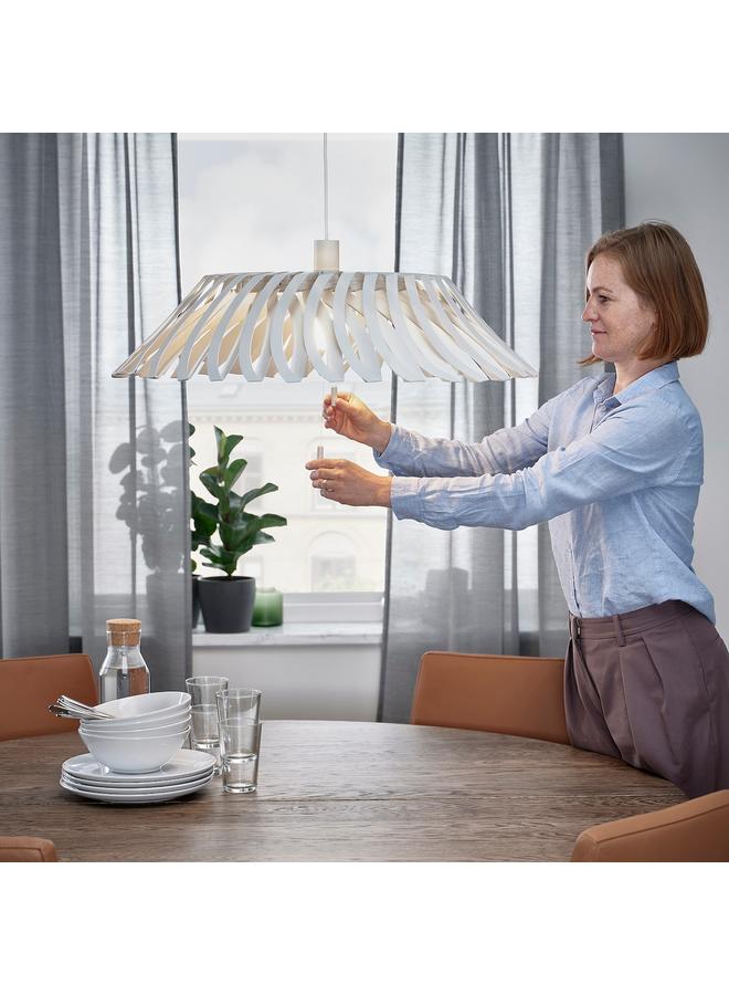 Zaboon Pendant Lamp, White, 43 Cm - Image 4