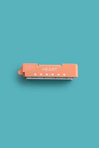 We R Memory Keepers Multi Cinch (Heart Punch) Art Crafts Sewing Scrapbooking Journaling Printmaking Paper Craft Office Home Card Stock DIY Card Making Sticker Machine Stamping Punches Papers - Image 3