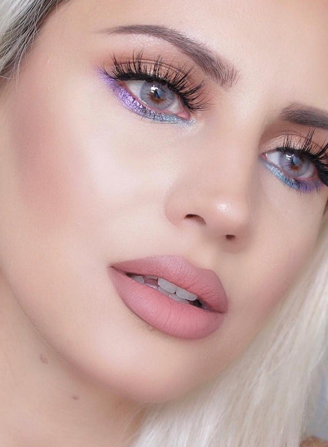 سيدة جديدة عدسات لاصقة ملونة رمادية من فريش ليدي للاستخدام السنوي - Image 4