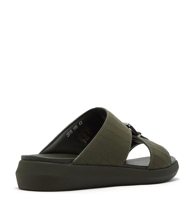 ستيف مادن Green Men's Arabic Sandals