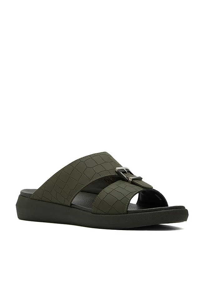 2015-109 Green Men's Comfort Sandals