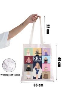 Ocean Canvas Bag for Taylor Music Midnight, Canvas Tote Bag Aesthetic, Singer Tote Bag for Taylor Swift's Fans, Gift Bag Casual Shopping, Large Capacity for Canvas Bag Suitable for Daily Time  - Image 2