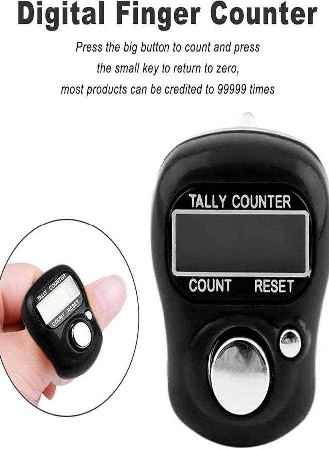 DIYASHI Digital LCD Tally Counter, Electronic Hand Held Counter with Reset Button (Multi-Colour) (Pack of 10) - Image 5