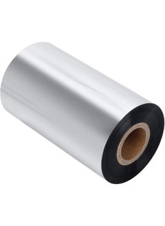 Rubik Thermal Transfer Resin Ribbon 110mm*300m, Z550 Enhanced Wax Ribbon Roll for PET/PE/PVC/Metallic Labels Compatible with Zebra, Gprinter, TSC, GoDex Printers (Black)  - Image 4