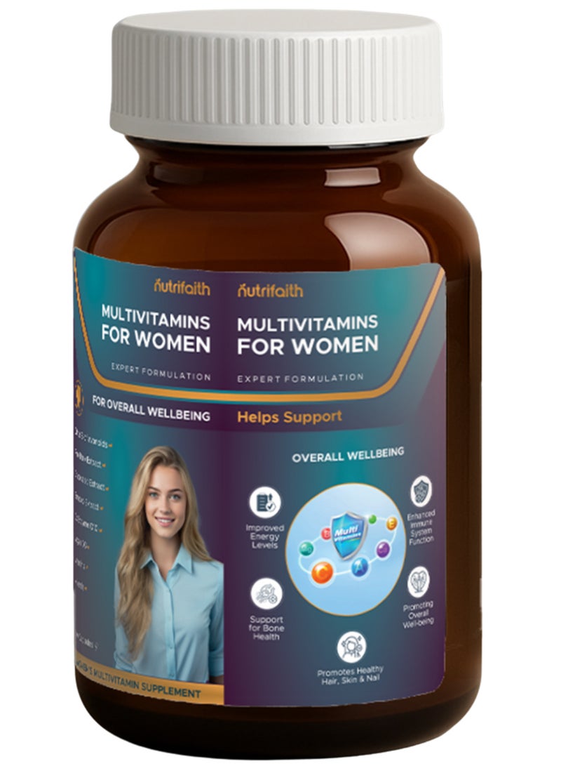 Nutrifaith Pre & Probiotic Complex – Digestive Health & Gut Flora Support Capsules – 120 Capsules - Image 4