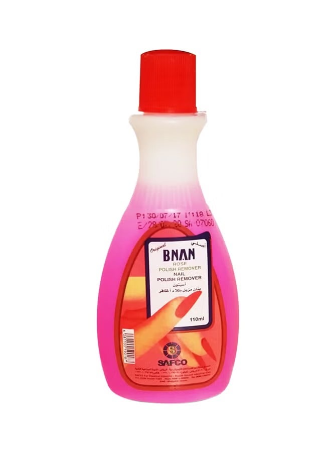 Rose Nail Polish Remover Clear