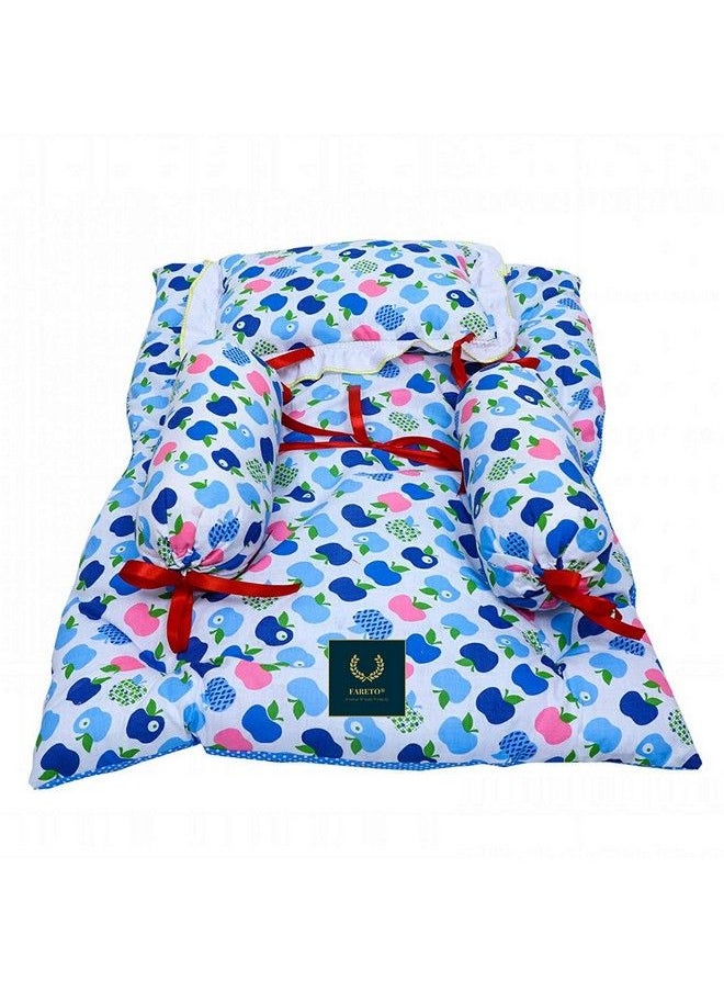 Born Baby 4 Pcs Bedding Se(0 3 Months)(L 28Inchs B 19Inchs) (Blue) - pzsku/Z4721FBA8C50A3E4414F3Z/45/_/1692272693/5a485425-5a26-4091-8bc0-d62e3aea95c7