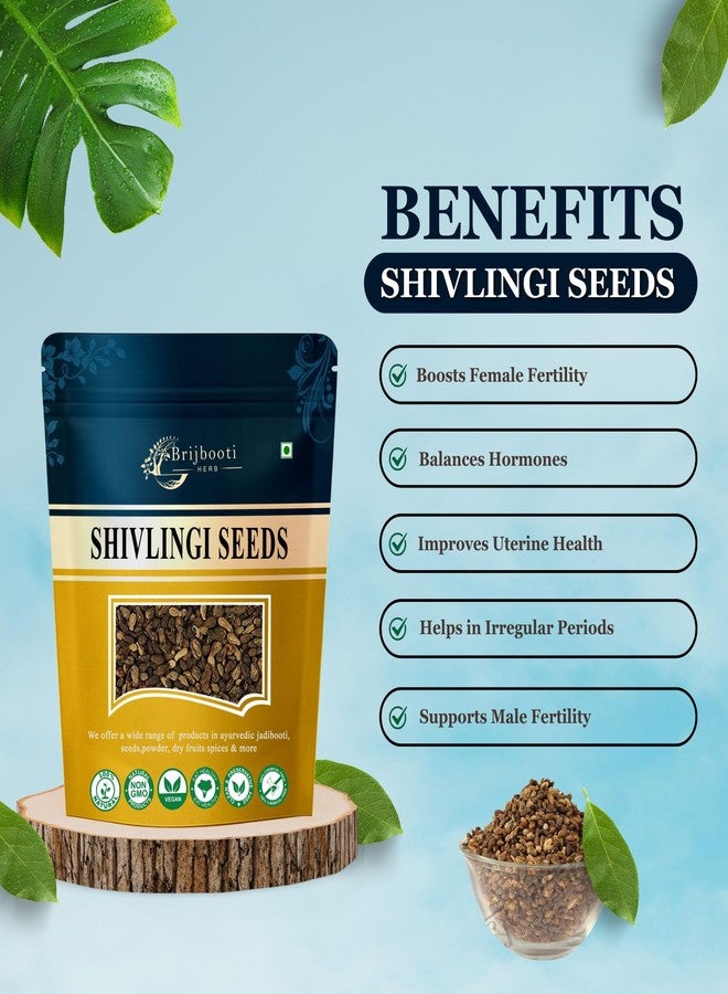 Brijbooti Shivlingi Beej 50 Gr | Shivlangi | Shivling | Sivalingi Seed | Bryonia laciniosa - Image 2