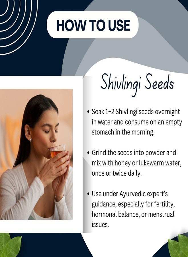 Brijbooti Shivlingi Beej 50 Gr | Shivlangi | Shivling | Sivalingi Seed | Bryonia laciniosa - Image 3