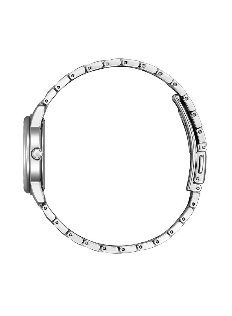 CITIZEN Women's Analog Round Shape Stainless Steel Wrist Watch EW2318-73A - 27.5 Mm - Image 3
