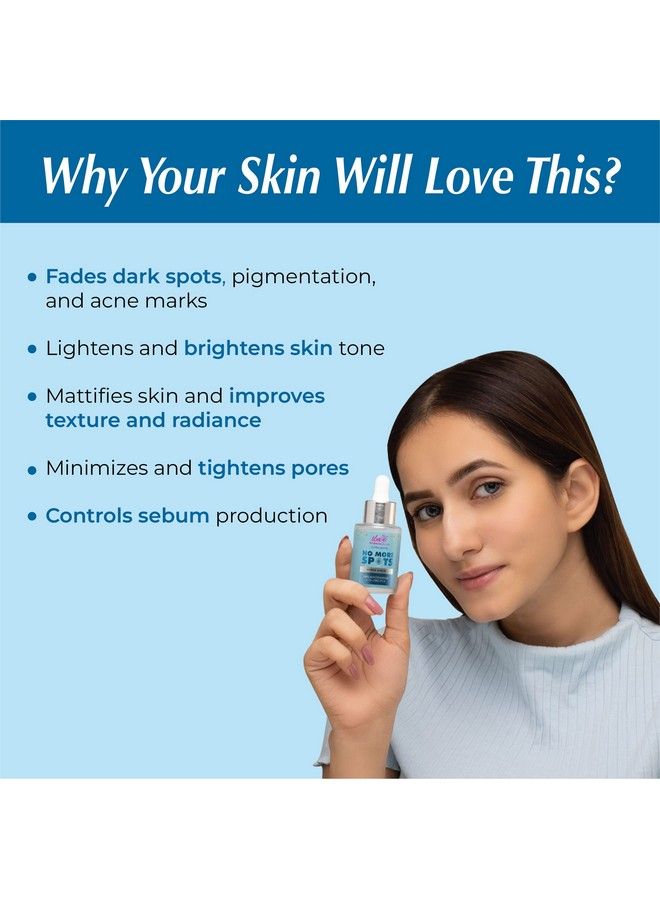 Iba سيروم باور 10% نياسيناميد الفائق الأبيض لإزالة البقع بلقاح فيتامين ب3 وزنك بي سي إيه للبقع الداكنة والعيوب والتصبغات لبشرة مشرقة وخالية من البقع 30 مل - Image 4