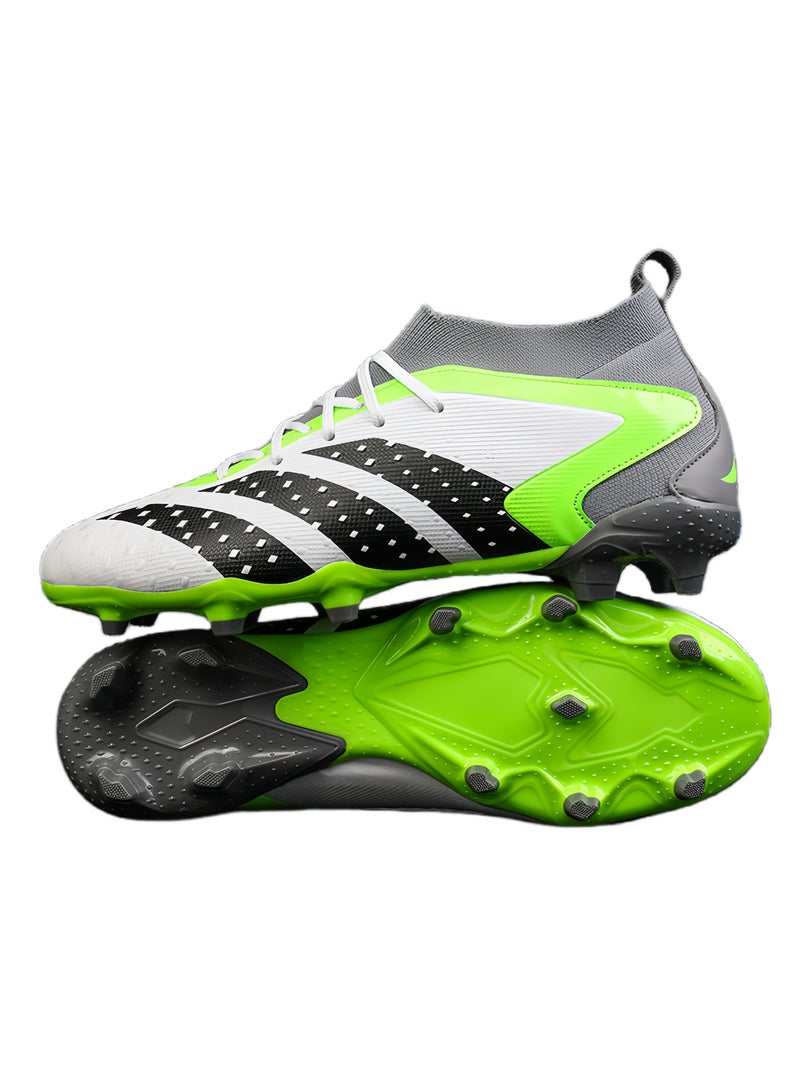 SKT Shiketro Men's And Women's Football Shoes, Outdoor Turf Indoor Football Training Shoes, Low-Top Breathable And Non-Slip Sports Shoes, Football Track And Field Training Shoes, Long Spikes And Short Spikes - Image 1