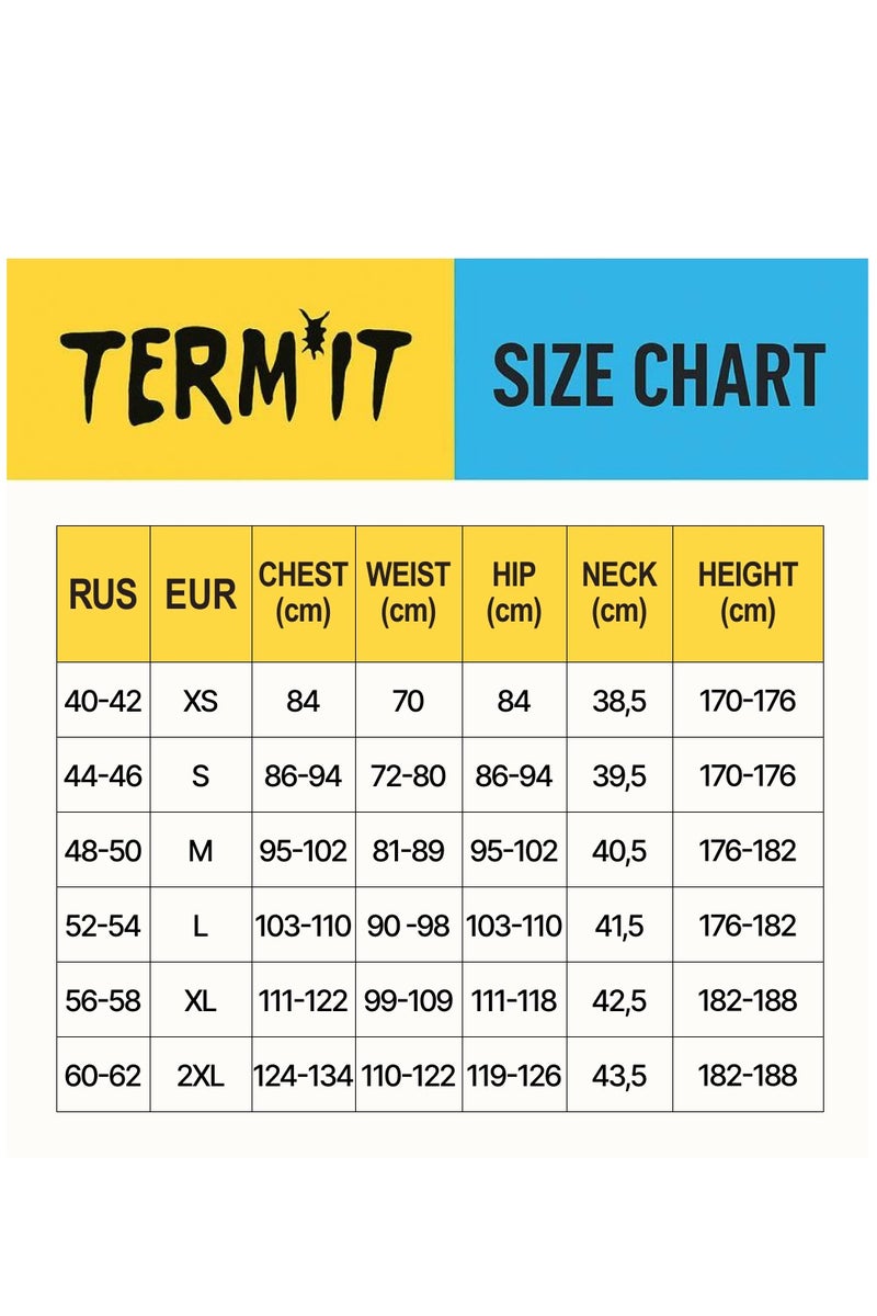 Termit Men's T-shirt Black, Termit, Soft Fabric, Loose Fit, Bold Design with Cutouts, Comfortable for Urban Adventures and Outdoor Activities - Image 3