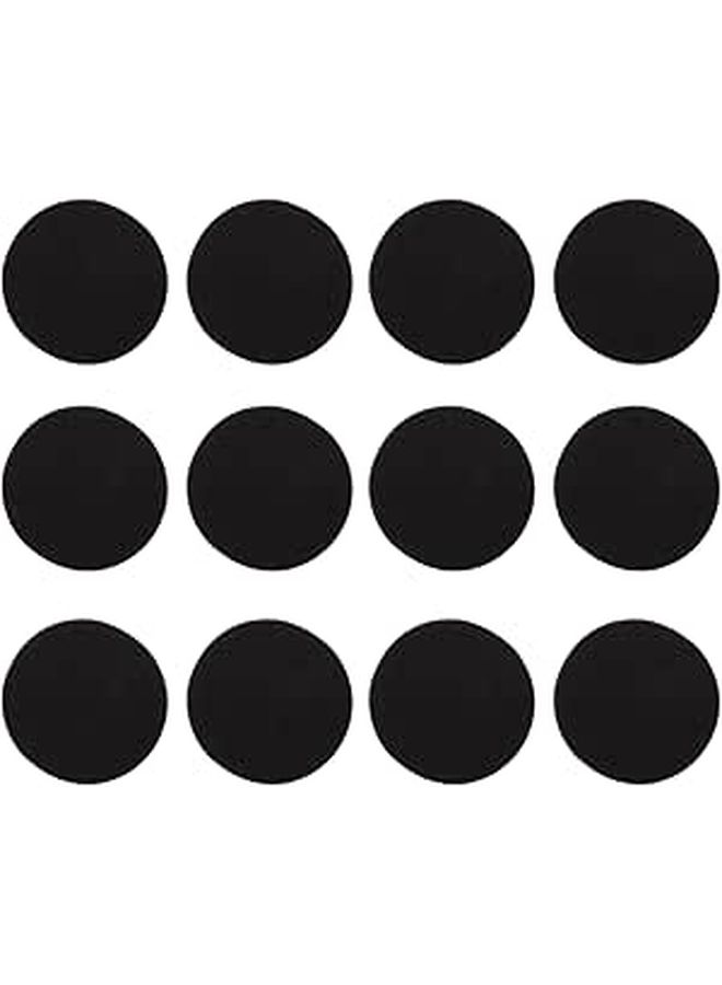 12pcs 3 Inch Car Buffing Pads Sponge Polishing Set Black For Detailing Paint Correction - Image 1