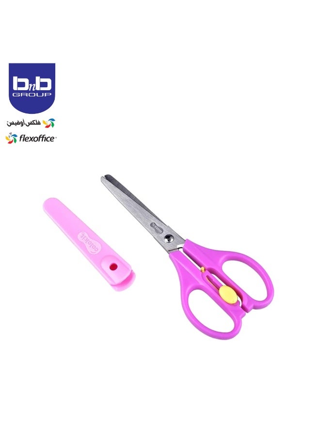 FLEXOFFICE Kids Scissors Crafts Kits Preschool-with A Pair of Child-Safe Scissors, Small. - Image 2