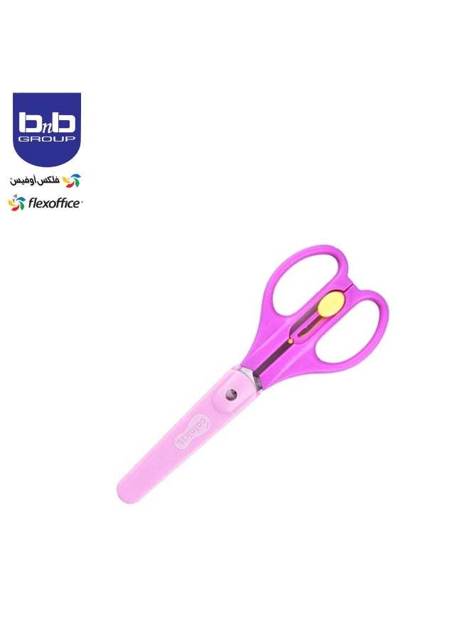 FLEXOFFICE Kids Scissors Crafts Kits Preschool-with A Pair of Child-Safe Scissors, Small. - Image 3