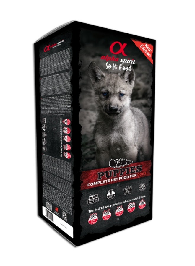 Alpha Spirit Soft Food for Puppies 9 kg box (45 trays x 200 g) - Image 1
