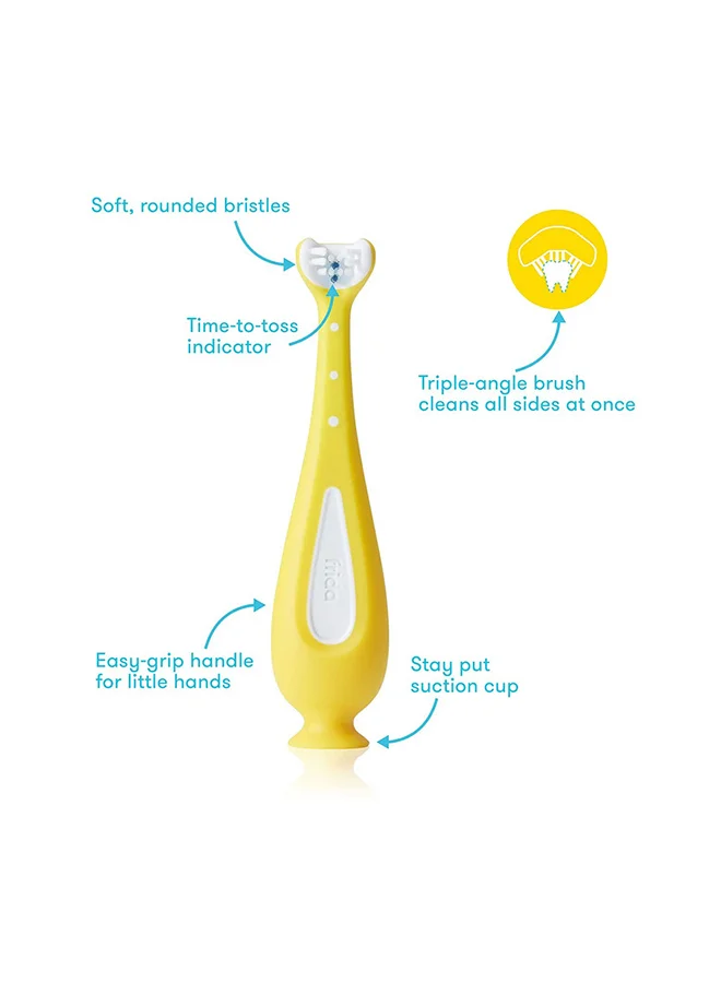fridababy Infant To Toddler Toothbrush Oral Care For Sensitive Gums Combo Pack