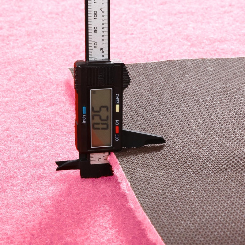 HOMBYS 450 GSM Extra Thick 3x10 ft Pink Carpet Runner for Partys & Events, Heavy-Duty Felt Aisle Runway Rug for Steps, Prom Proposal & Wedding Ceremony Decorations, Hollywood Oscars for VIP Awards - Image 5