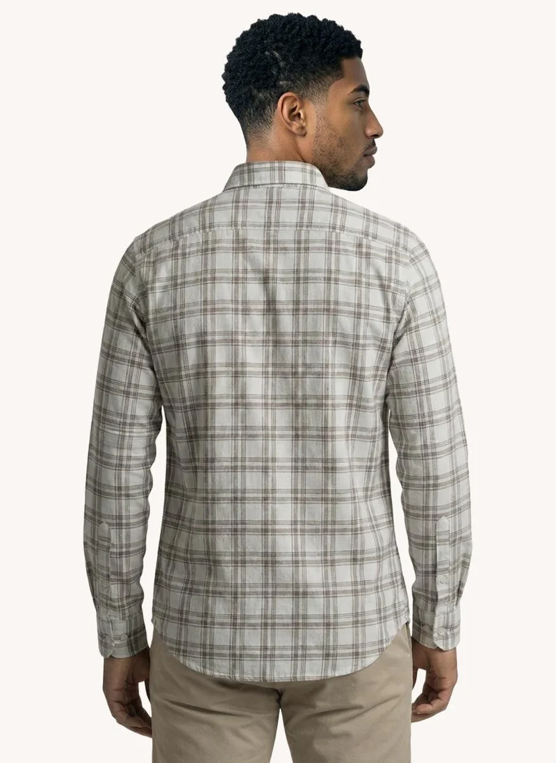 نوتيكا Men's Dyed Long Sleeve Shirt