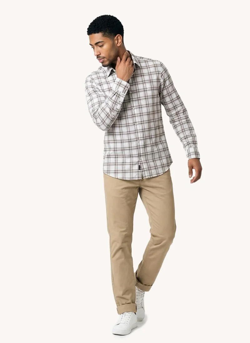 NAUTICA  Men's Dyed Long Sleeve Shirt for Men | Best Price UAE