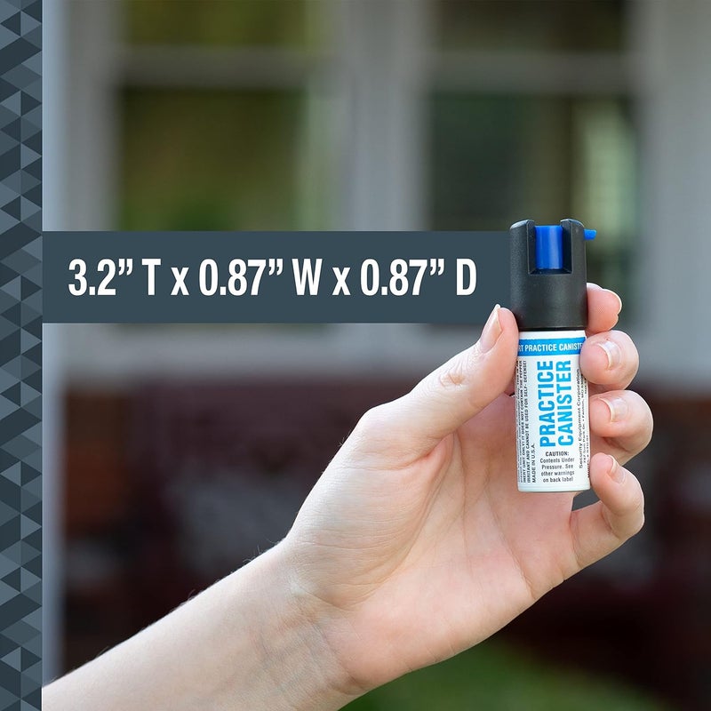 sabre Practice Spray with Twist Lock, Inert Water-Based Formula, 10-Foot (3-Meter) Range, Helps to Build Confidence, Muscle Memory, and Familiarity - Image 2