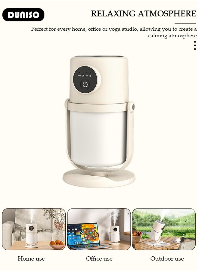 280 ML Desktop Humidifier for Bedroom,  Portable Mini  Cool Mist Humidifier with 2 Mist Mode, Auto Shut Off, Night Light, Quiet USB Small Ultrasonic Humidifier with Stand for Bedroom, Travel, Office & Home - pzsku/Z4722C36C3F72F6D9A534Z/45/_/1730509908/f1291586-e2f1-43e3-be8f-5e7a09db24e1