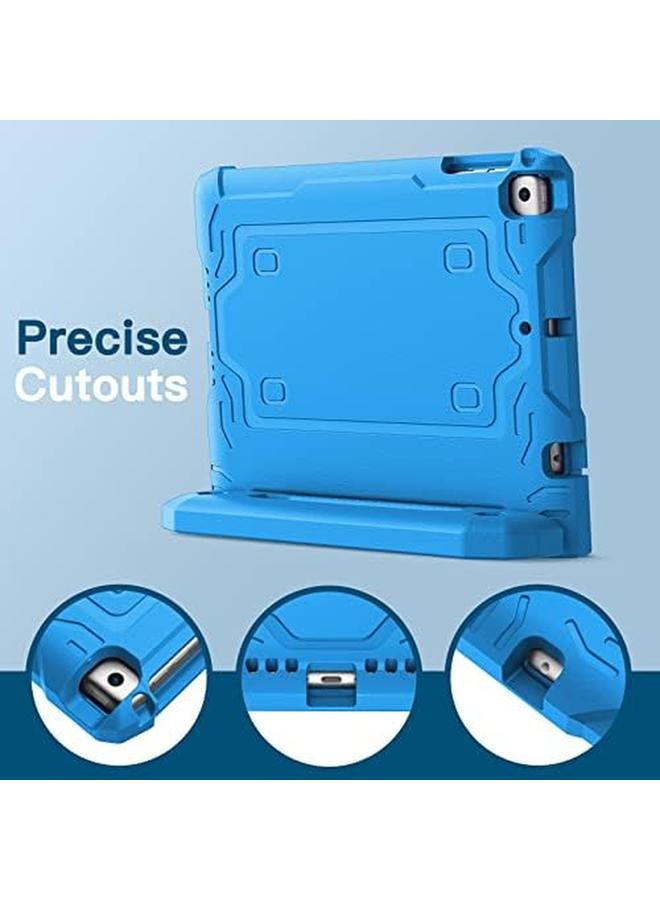 Jetech Kids Case For iPad 9.7 Inch (6Th 5Th Generation 2018 2017 Model) With Built In Screen Protector Shockproof Full Body Handle Stand Tablet Protective Cover (Blue) - Image 4