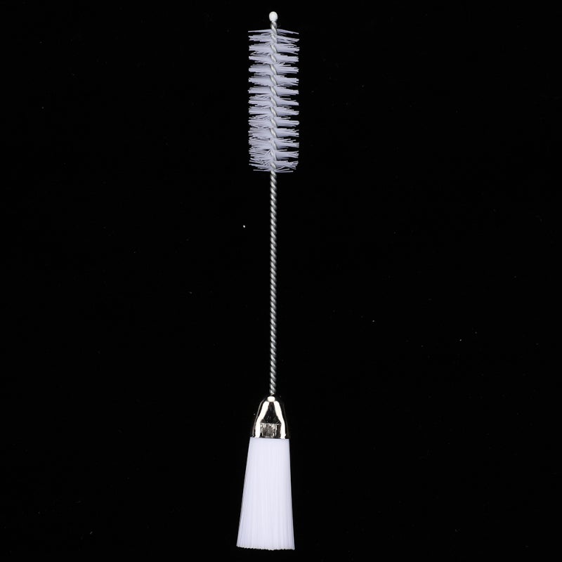 Double-Ended Cleaning Brush: Stainless Steel & Nylon Construction - Reach Hard-To-Reach Areas Lint Cleaning Brush for Sewing Machine, Computer Keyboard & Household Cleaning - Image 2