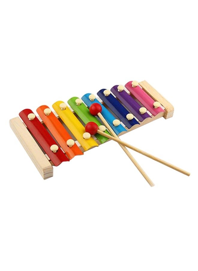 Generic Piano Xylophone For Kids Educational Musical Instruments Toyset For Babies Toddlers Preschoolers 8 Key Scales In Clear And Crisp Tones With Music Cards Songbook (Xylophone) - Image 4