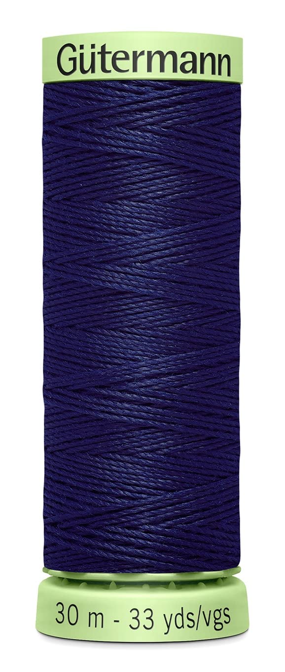 Gutermann Top Stitch Heavy Duty Thread 33 Yards-Navy - Image 1