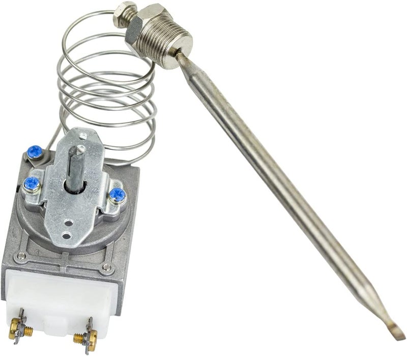 RX224 Thermostat for Fryer 38 Mpt Stuff Box 200400F RX1024 Thermostat RX Series Millivolt Thermostat 00913153 compatible with ROBERTSHAWReplacement for Adcraft deep Fryer