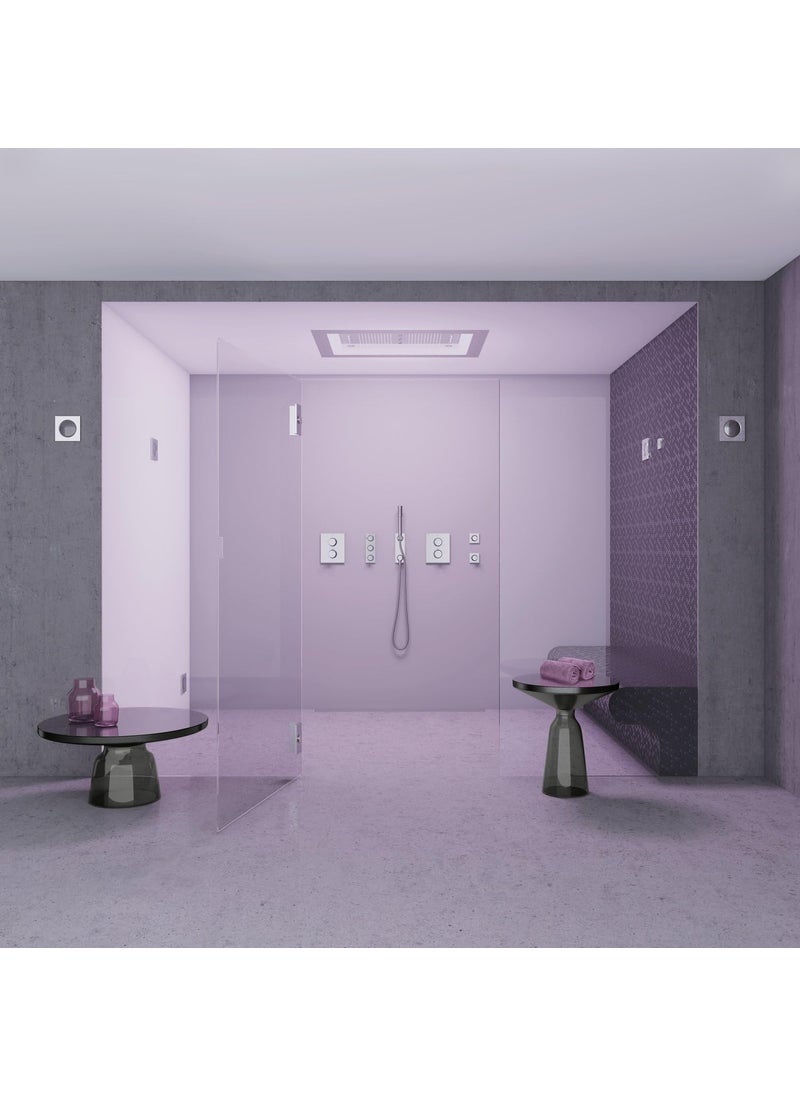 Grohe Grohe 27075000 Rainshower Wall Mount Hand Shower Holder Starlight Chrome  - Image 5
