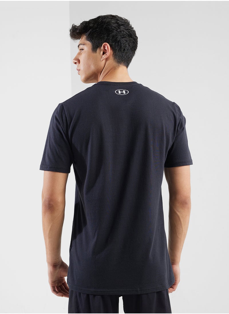 UNDER ARMOUR Stacked Logo T-Shirt  - Image 2