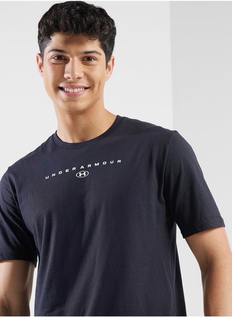 UNDER ARMOUR Stacked Logo T-Shirt  - Image 3