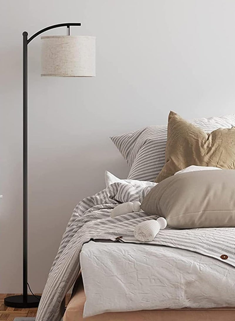 PRIMO PLUS Modern Retro Warm LED Floor Lamp With White Light3 Colors Adjustable Standing Lamp With Hanging Linen Light For Living Room Bedroom Office Soft Light - Image 4