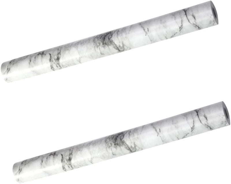 klarako 2 Sheets Decoration Marble Creative Bedroom Room Wallpaper Mixed Simulation Wallpapers White Decorations Living Stick Background Decorative Cabinets Faux Indoor for Textured and - Image 1