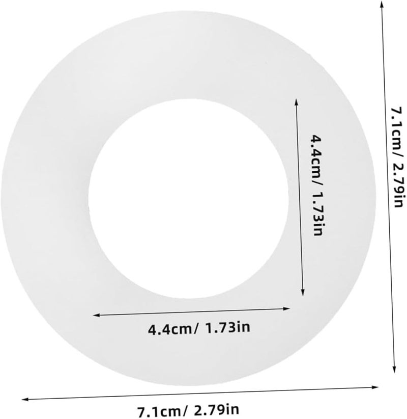Tehaux Recessed Ceiling Light Trim Ring Holder Replacement Easy Installation Modern Design - Image 3