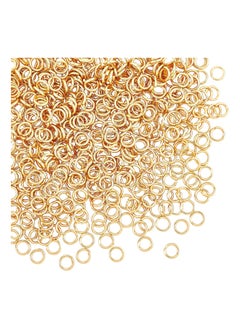 ماركة غير محددة حوالي 500 قطعة من حلقات القفز الذهبية 4 مم،  - Image 4