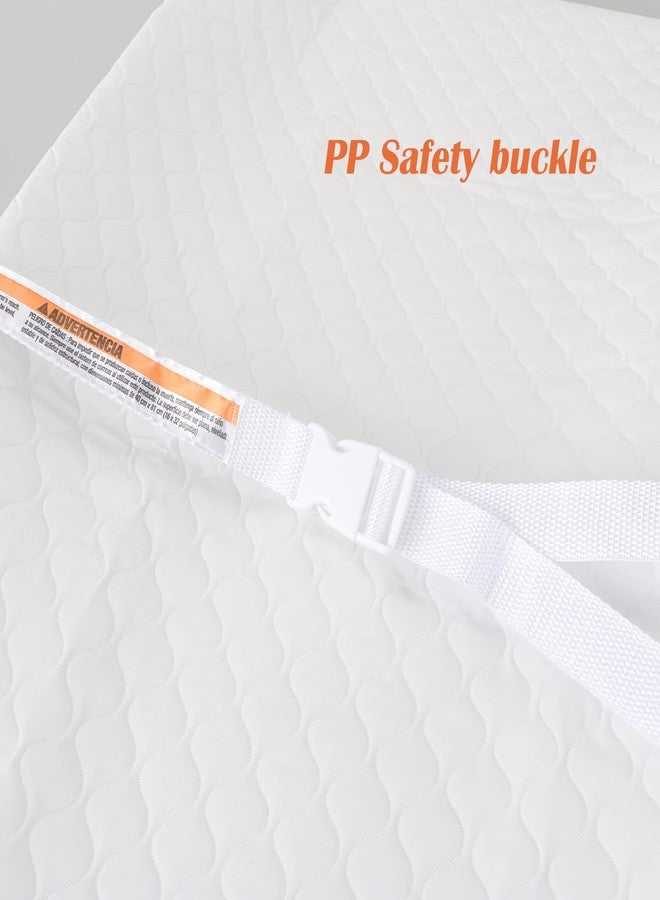 BBjixiang Baby Diaper Changing Table Pad with Waterproof Cover, Contour Changing Pad for Dresser Top 32”×16” - Image 5
