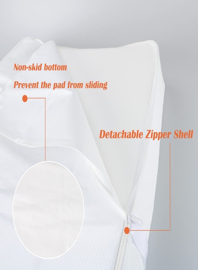 BBjixiang Baby Diaper Changing Table Pad with Waterproof Cover, Contour Changing Pad for Dresser Top 32”×16” - Image 4