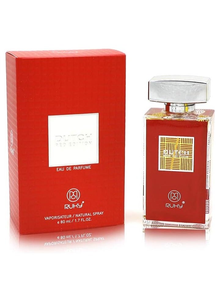 Ruky Perfumes Ruky Dutch Red Edition Perfume 80 ml  - Image 1