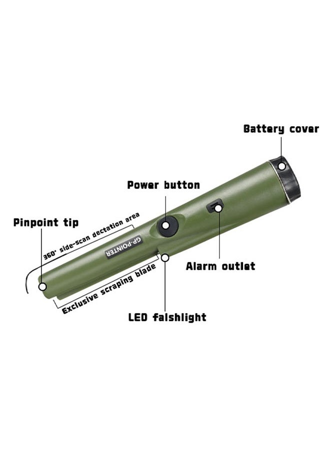 HAVEN Metal Detector, Safety Protection Handheld Metal Pinpointer Detector, Waterproof Anti-Dust Gold Detector, Treasure Pinpointing Metal Finder for Adults and Kids (No battery included） - Image 2
