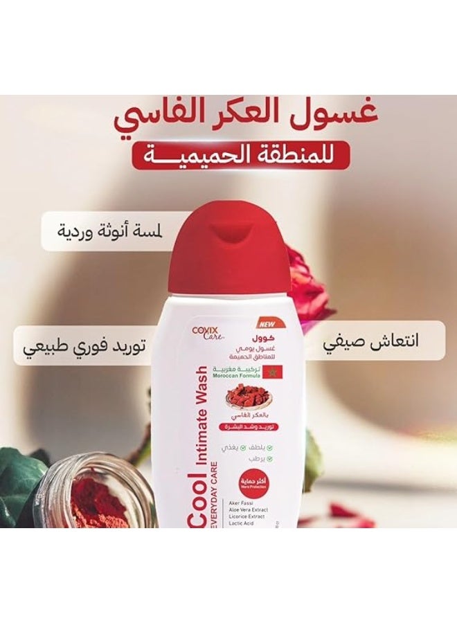 Care Cool Intimate Wash Everyday Care With Aker Fassi Extract - 215ml - Image 2